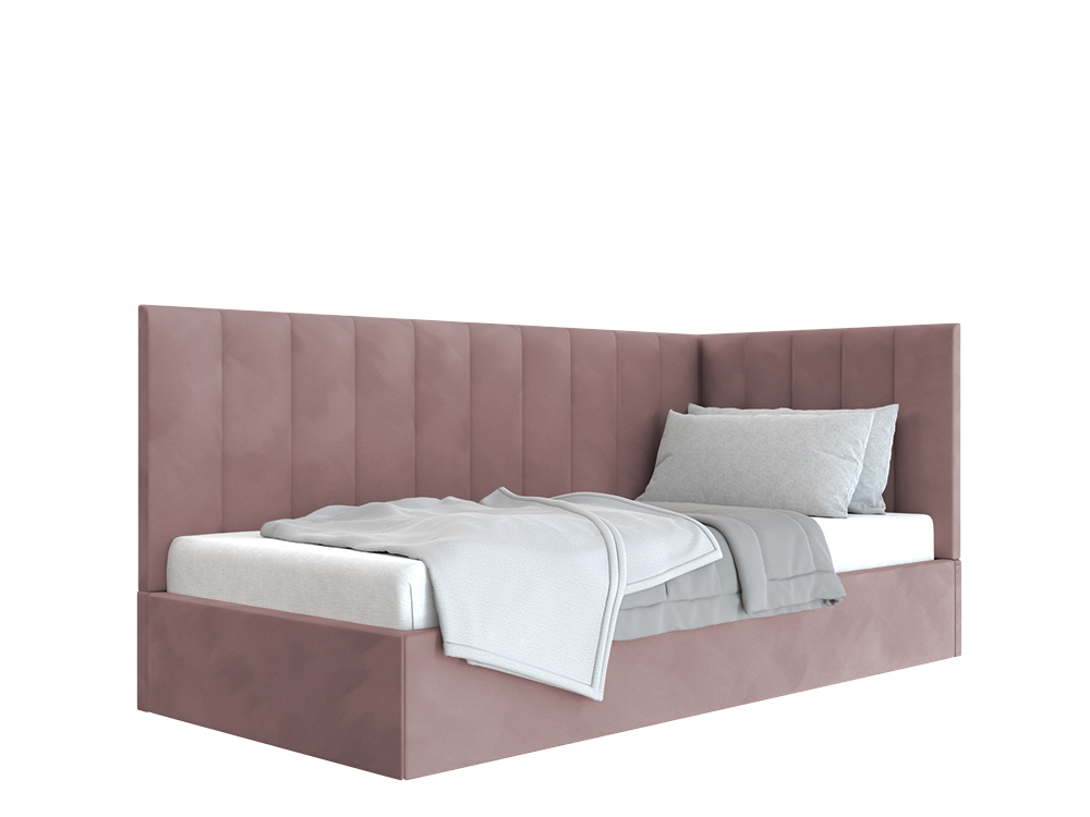 Кровать угловая Vivien 80x200 цвет Formula 234, фото 1